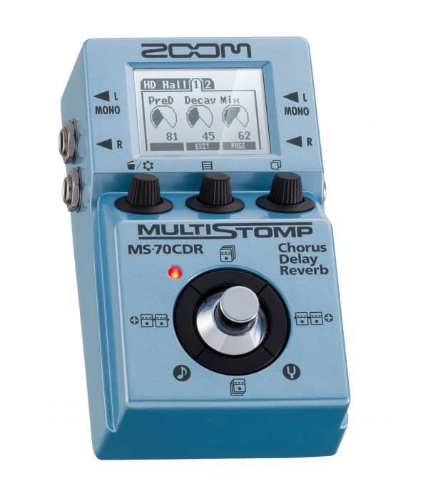 ZOOM   MS-70CDR MultiStomp Multieff. git.pedal